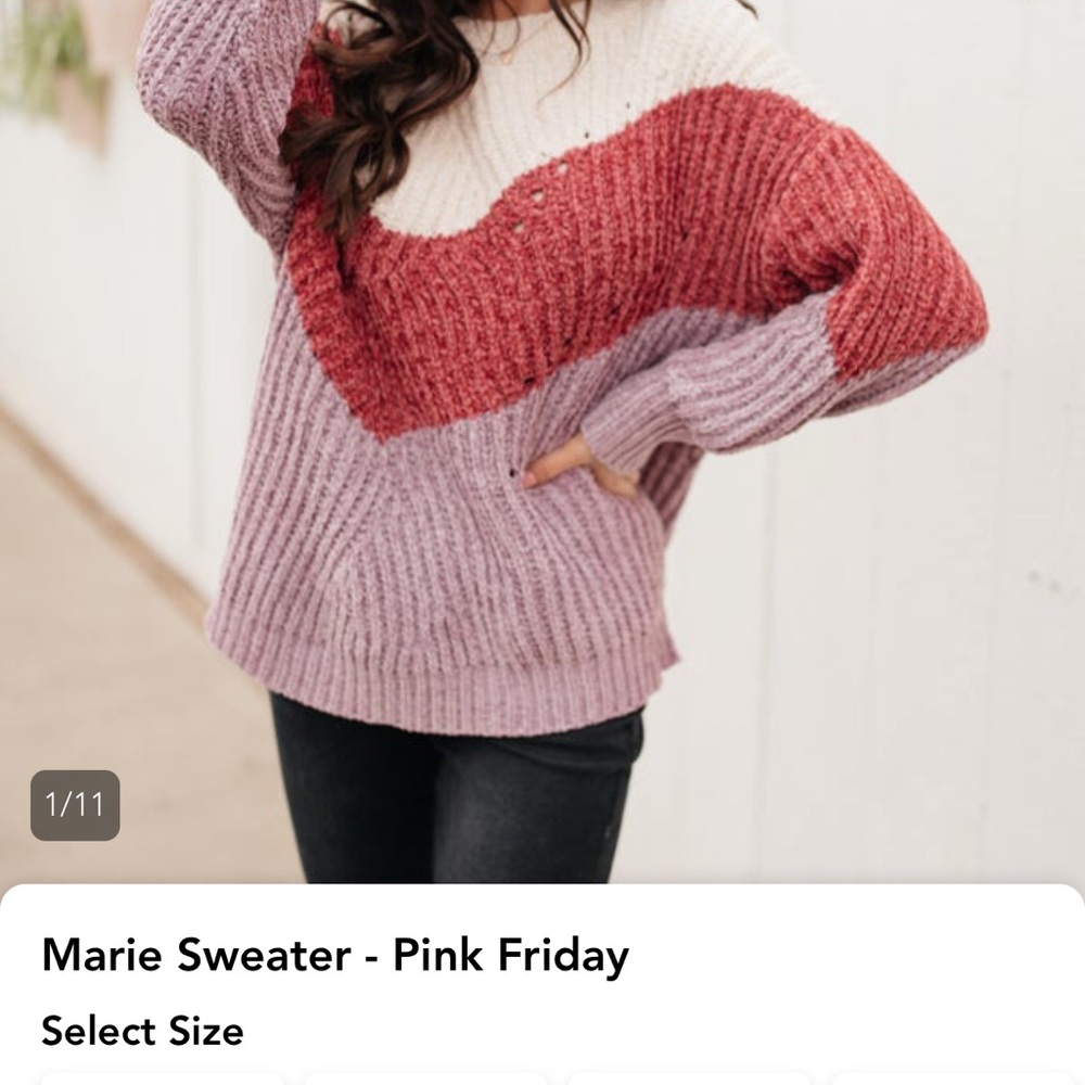 sweater- chenille